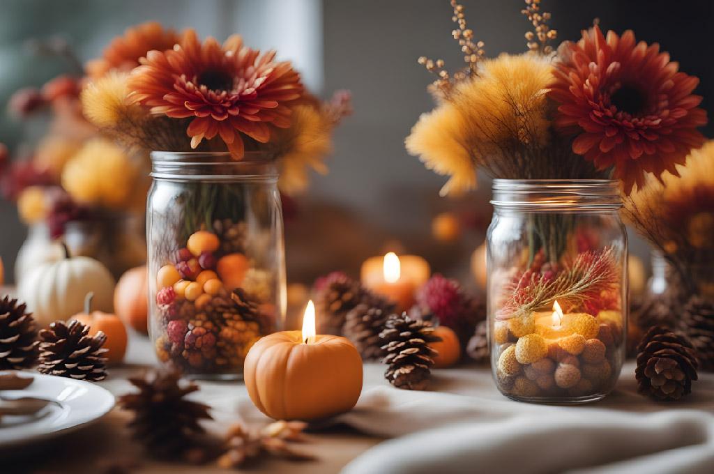 DIY Thanksgiving Centerpieces