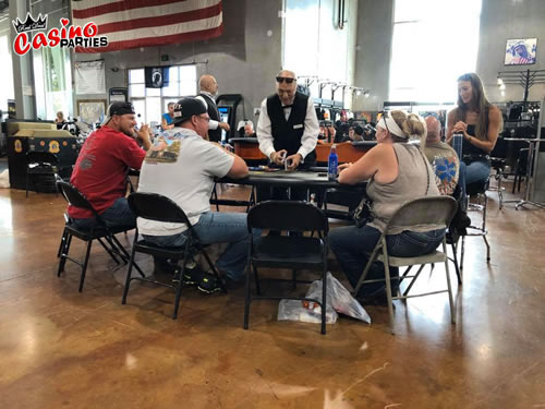 Fashion Show & Casino Games for Breast Cancer at Seminole Harley-Davidson.