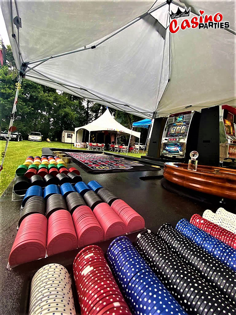 Outdoor Casino Party, Rent a Tent
